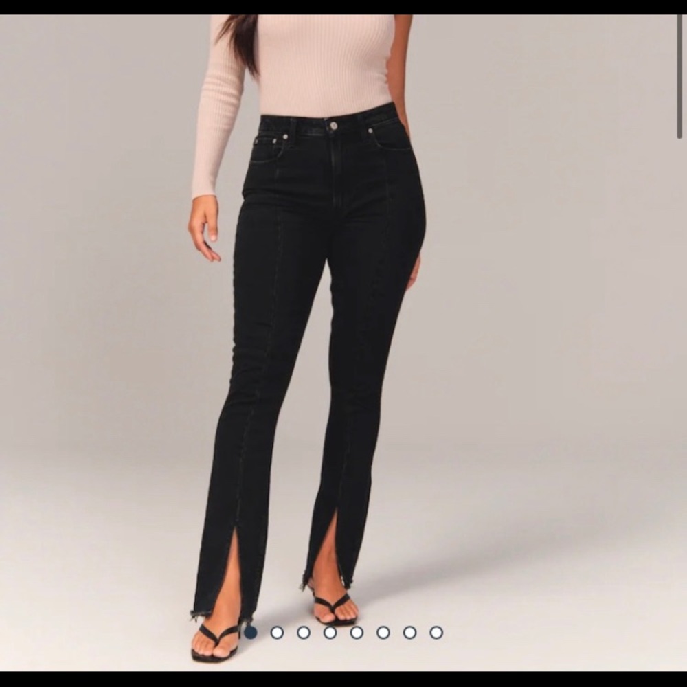Abercrombie&Fitch Split Hem Jeans
